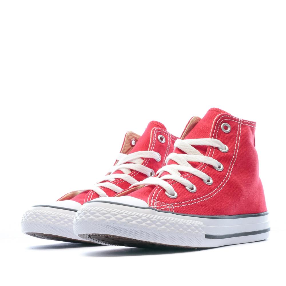All Star Baskets Rouge Enfant Converse 3J232C vue 5