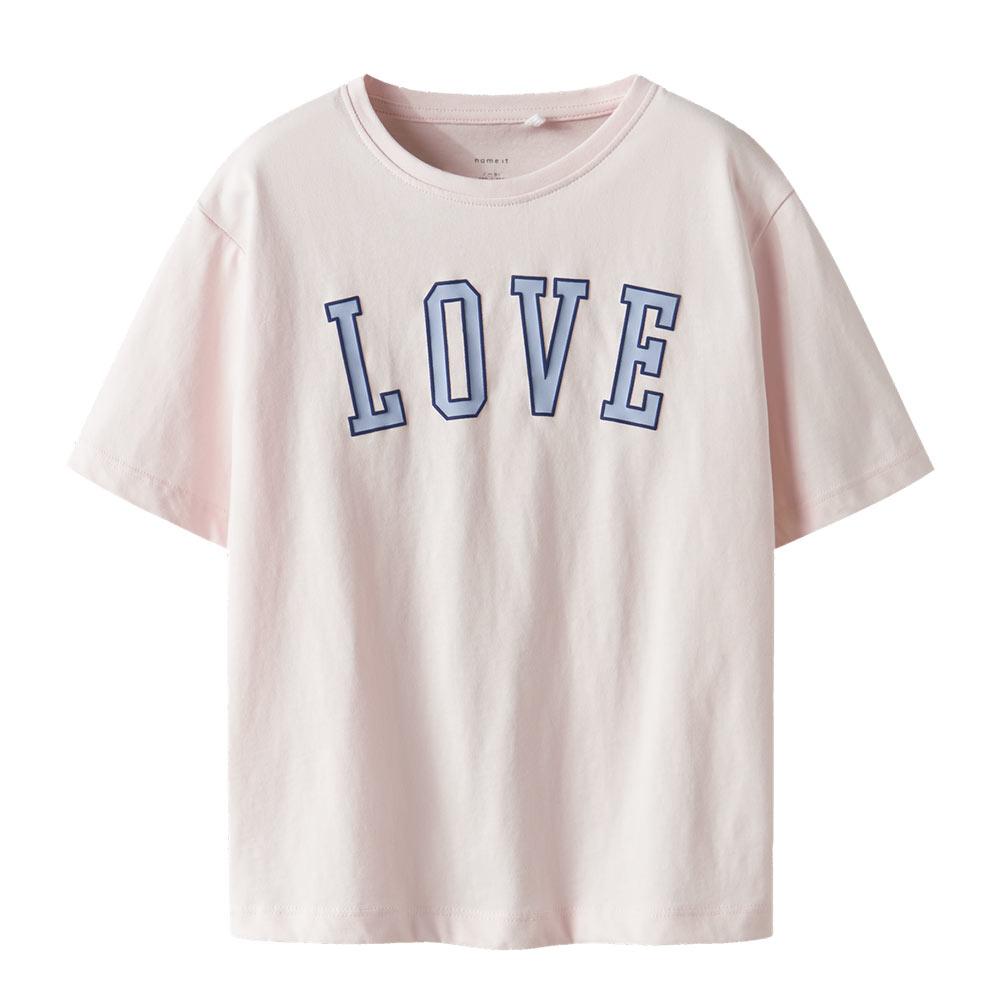 T-Shirt Rose Fille Name it Frinda pas cher