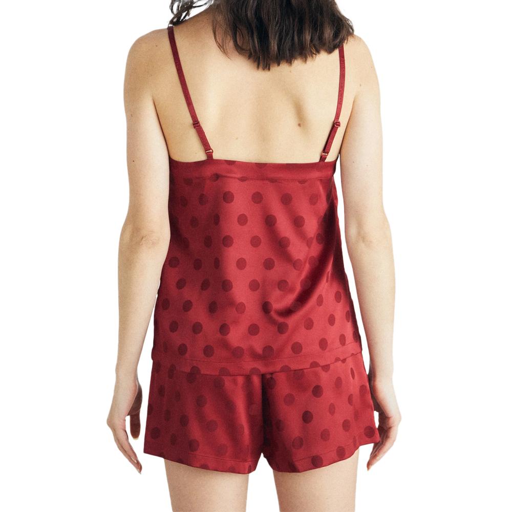 Pyjama Rouge Femme Tommy Hilfiger Gift Cami vue 2