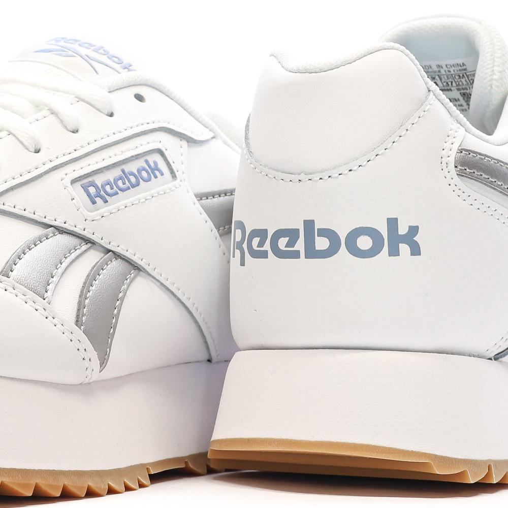 Baskets Blanc/Gris Femme Reebok Glide Ripple Double 100074208 vue 7