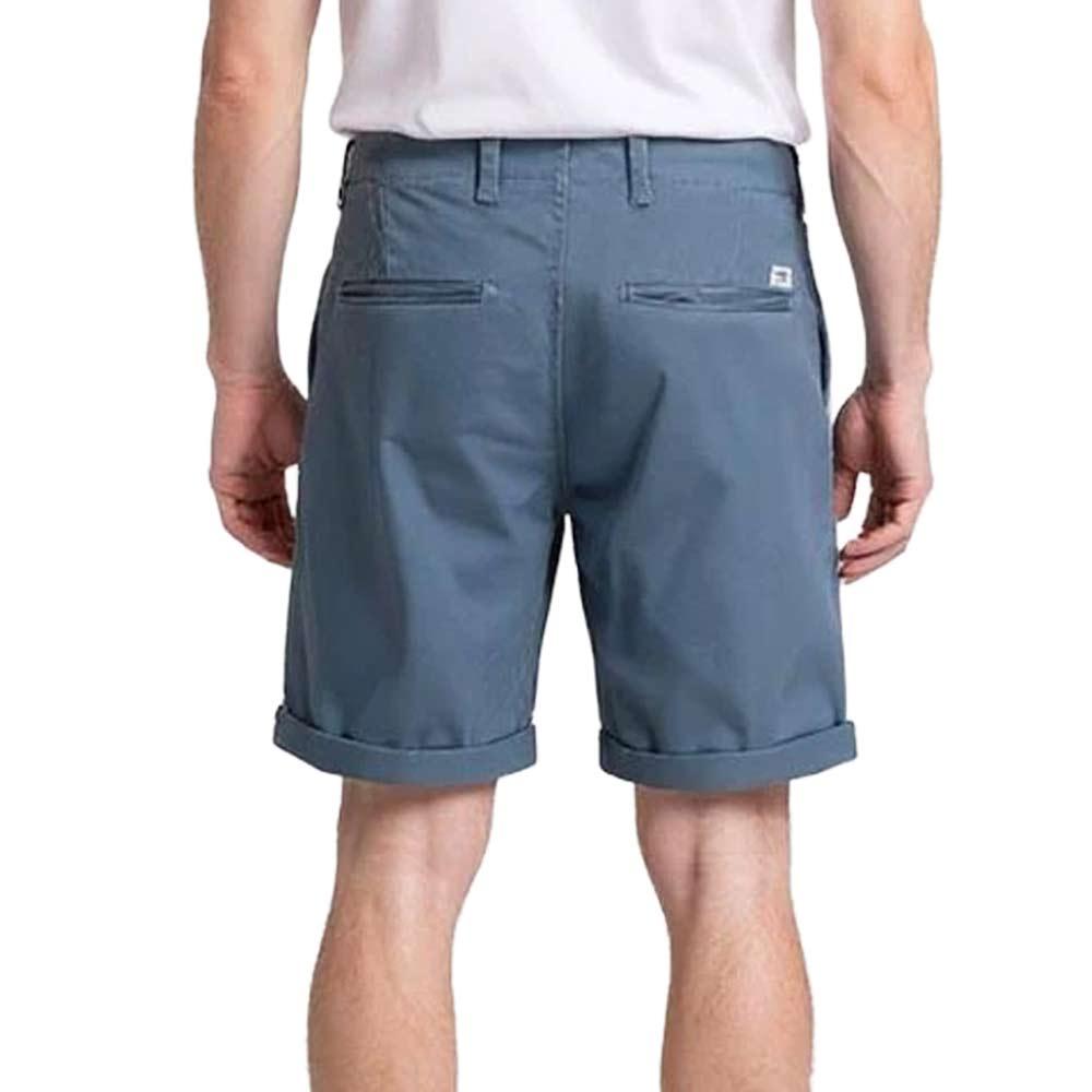 Short Chino Bleu Grisé Homme Jack & Jones 12242692 vue 2