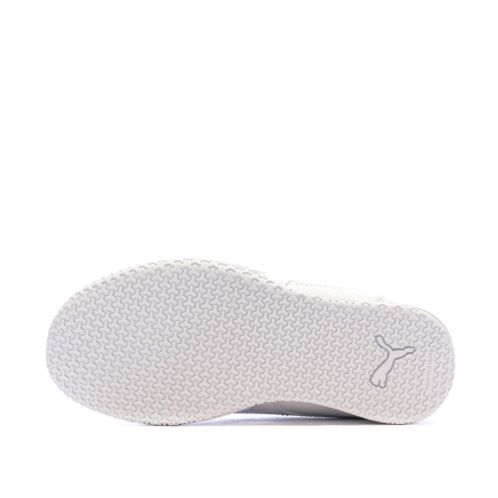 Zapatillas blancas para niño Puma Bella Donna ver 5