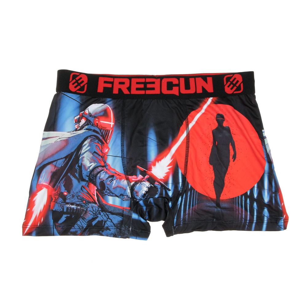 Boxer Noir/Rouge Homme Freegun Hero Like pas cher