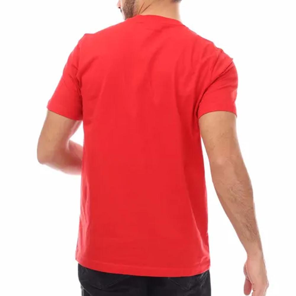 T-shirt Rouge Homme Diesel Maglietta vue 2