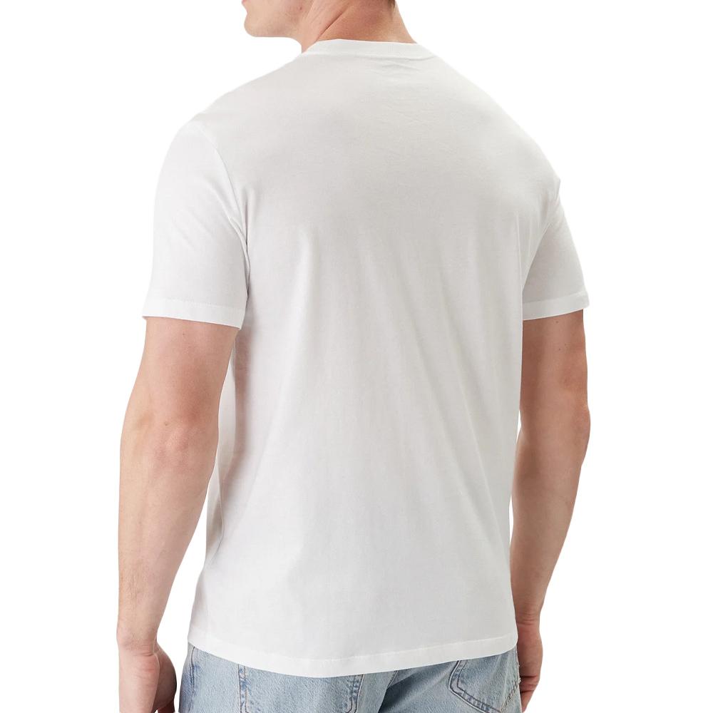 Weißes Herren-T-Shirt von Calvin Klein Jeans – Großhandel Ansicht 2