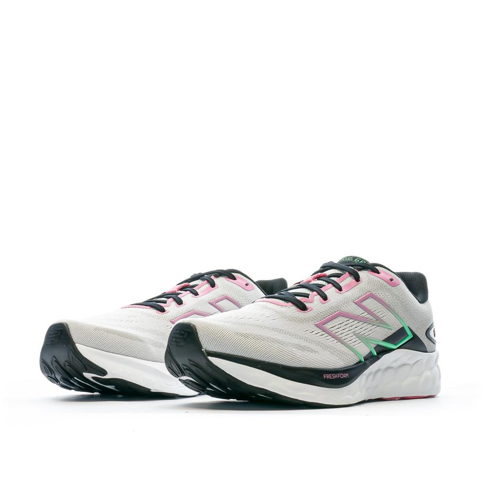 Chaussures de running Grises Femme New Balance Fresh Foam 680 Espace des marques