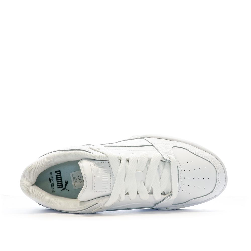 Baskets Blanche Femme Puma Slipstream vue 4