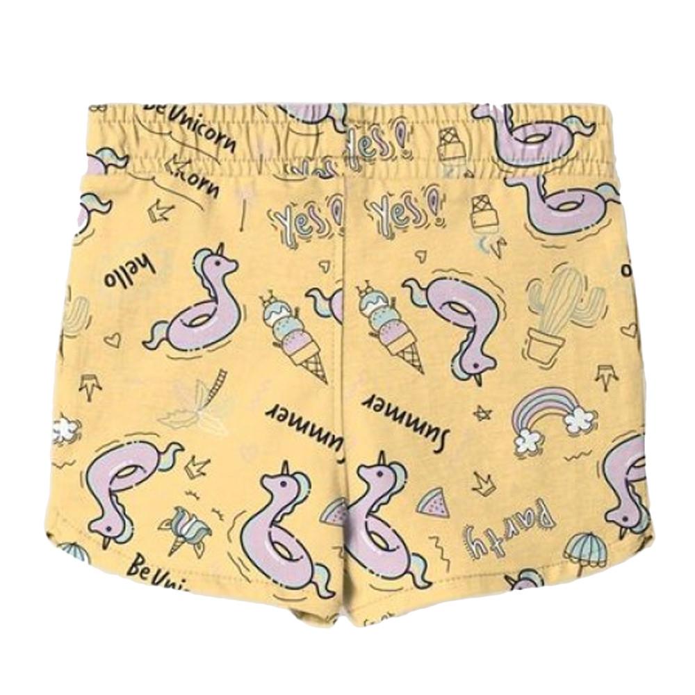 Short Jaune Fille Name it Vigga vue 2