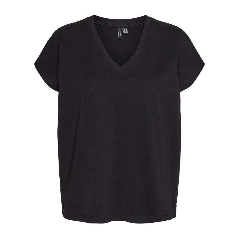 T-shirt Noir Femme Vero Moda Karin Ava pas cher