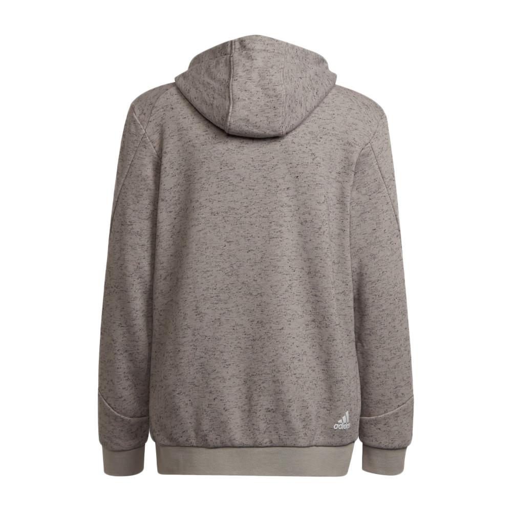 Sweat à capuche Gris Enfant Adidas U 3 Bar vue 2