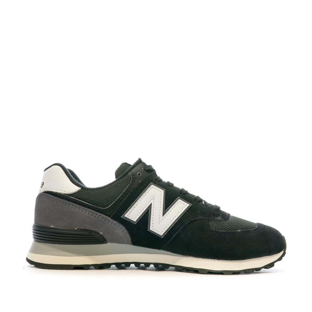 Baskets Noires/Gris Homme New Balance 574 vue 2