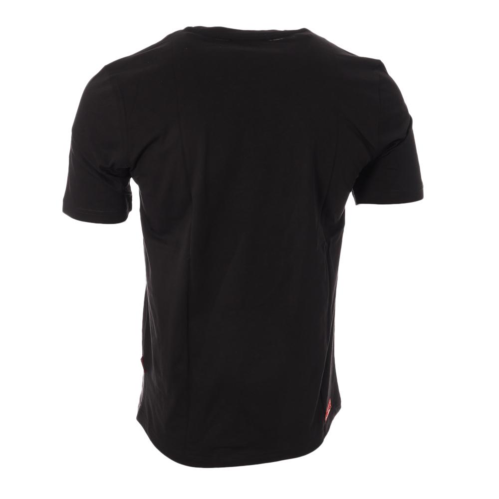 T-shirt Noir Homme Supreme Grip Spinning vue 2