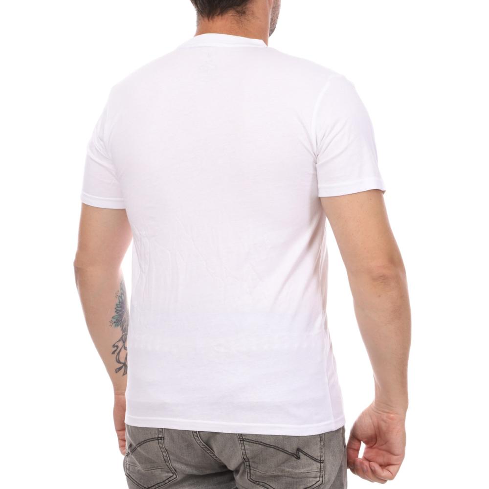 T-Shirt Blanc Homme FFF Logo vue 2