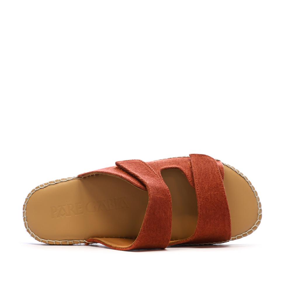Sandalias rojas para hombre Pare Gabia Batista ver 4