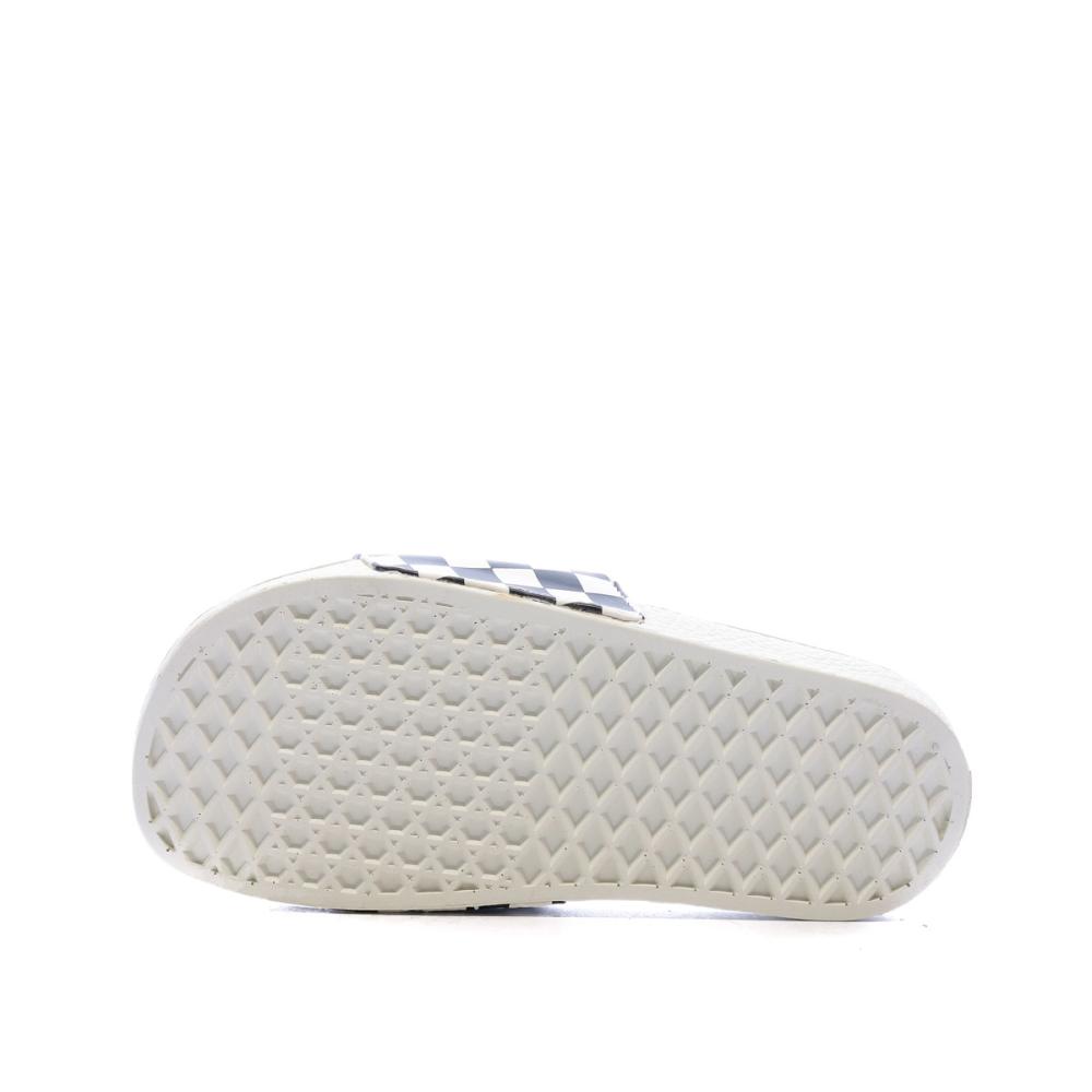Claquettes blanches/noires enfant Vans WM Slide-On vue 2
