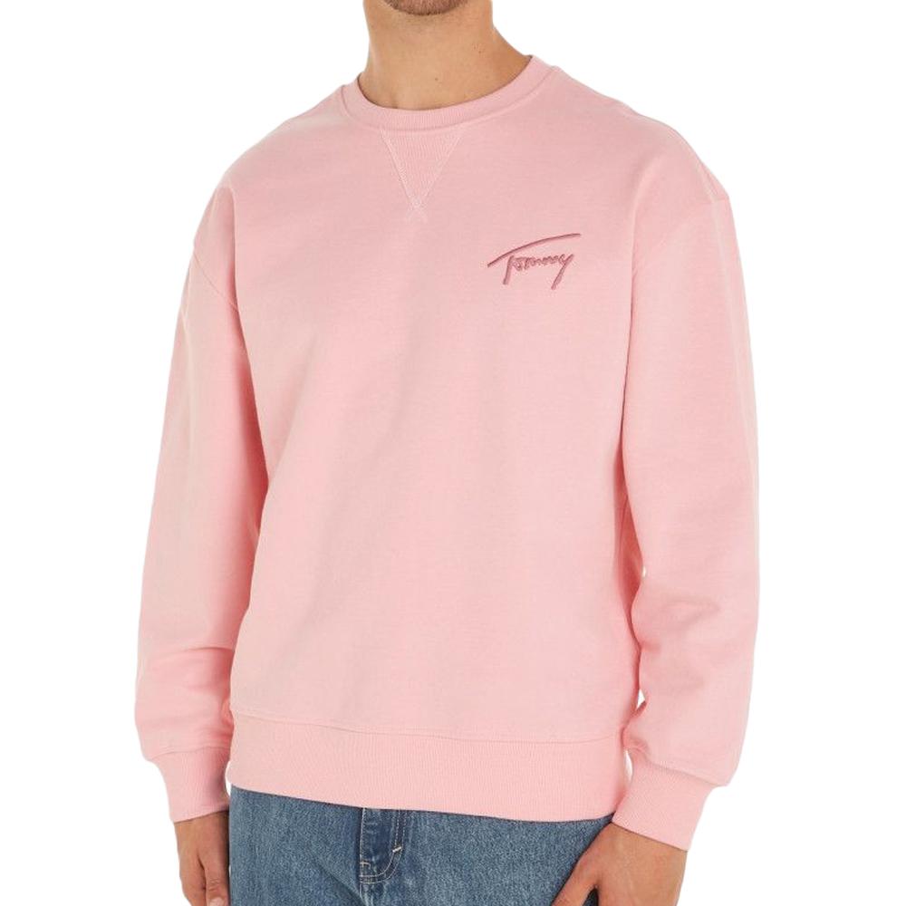 Sweat Rose Homme Tommy Hilfiger DM0DM17989 pas cher