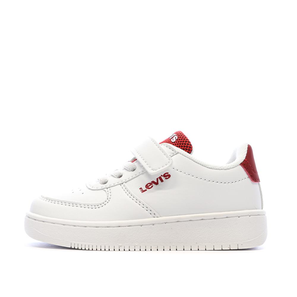 Baskets Blanches Garçon Levi's New Union pas cher