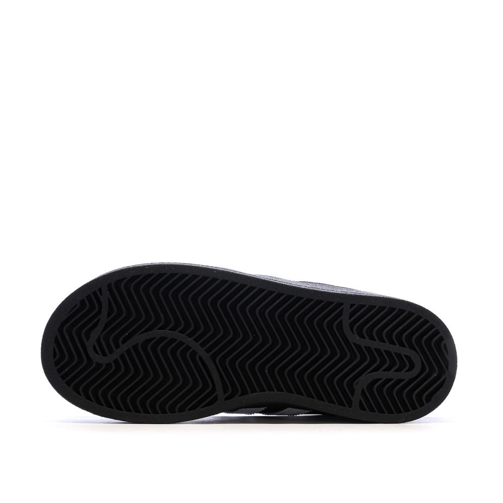 Baskets Superstar Noir/Blanc Mixte Adidas vue 5