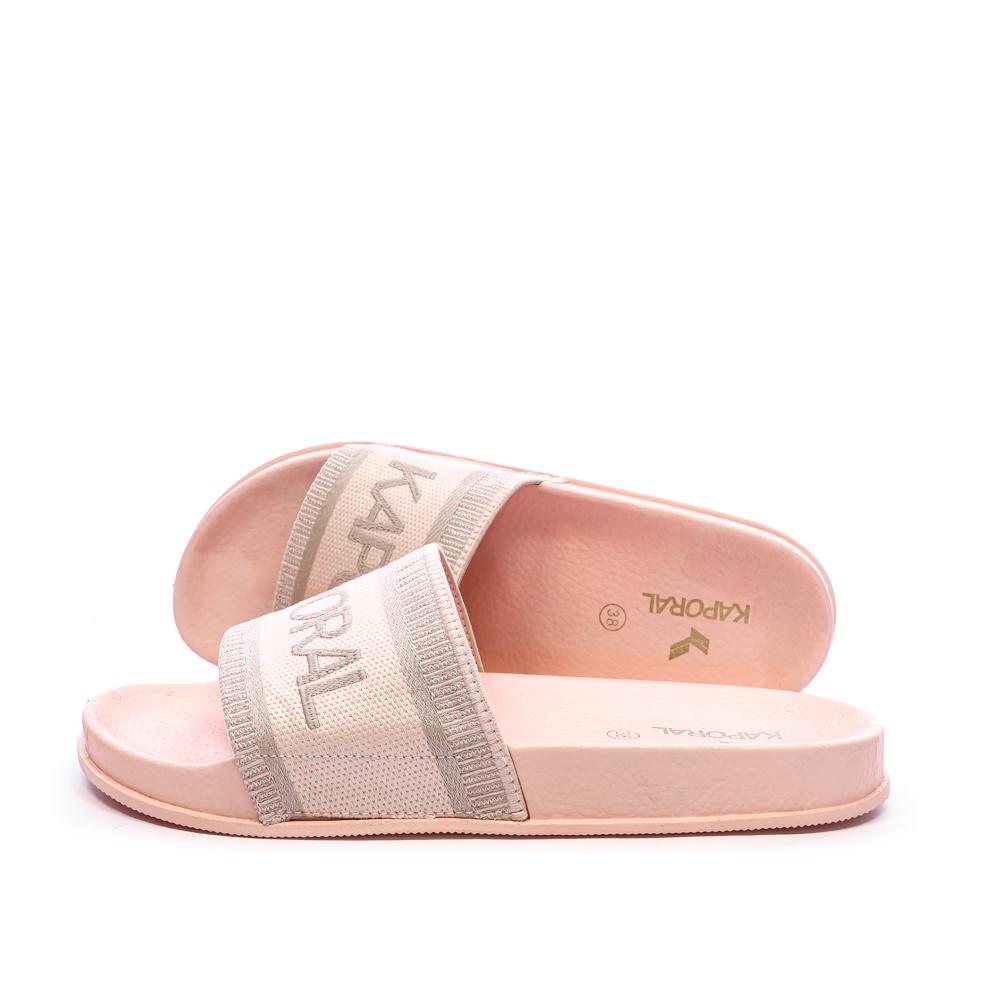 Claquettes Rose Femme Kaporal Tapioca pas cher