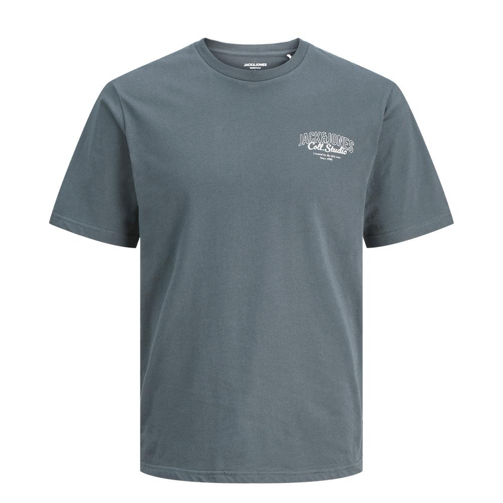 T-Shirt Bleu/Gris Homme Jack & Jone Koto pas cher