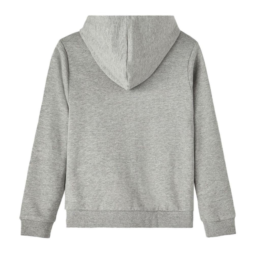 Sweat Gris zippé Fille Name It Folise vue 2