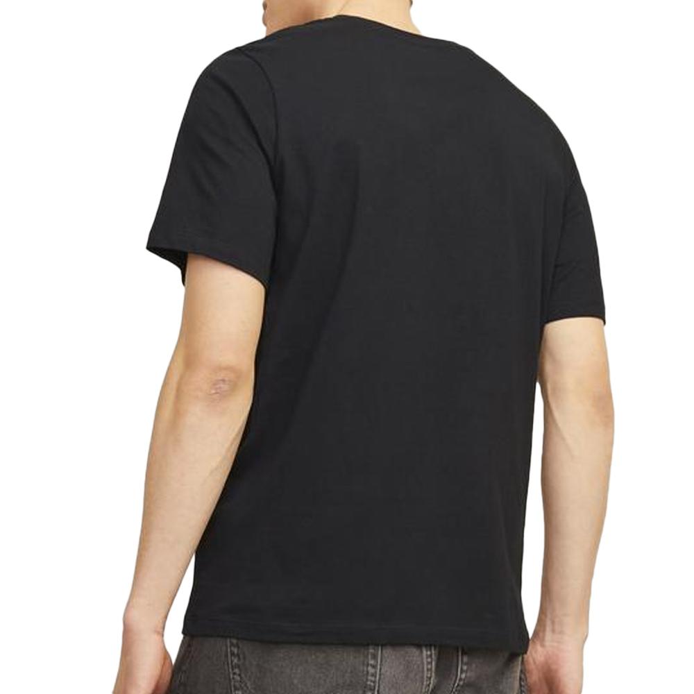 T-Shirt Noir Homme Jack & Jones Ferris vue 2