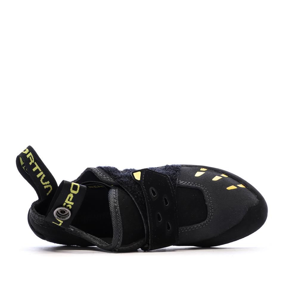 Chaussures d'escalade Gris/Jaune Junior La Sportiva Tarentula vue 3