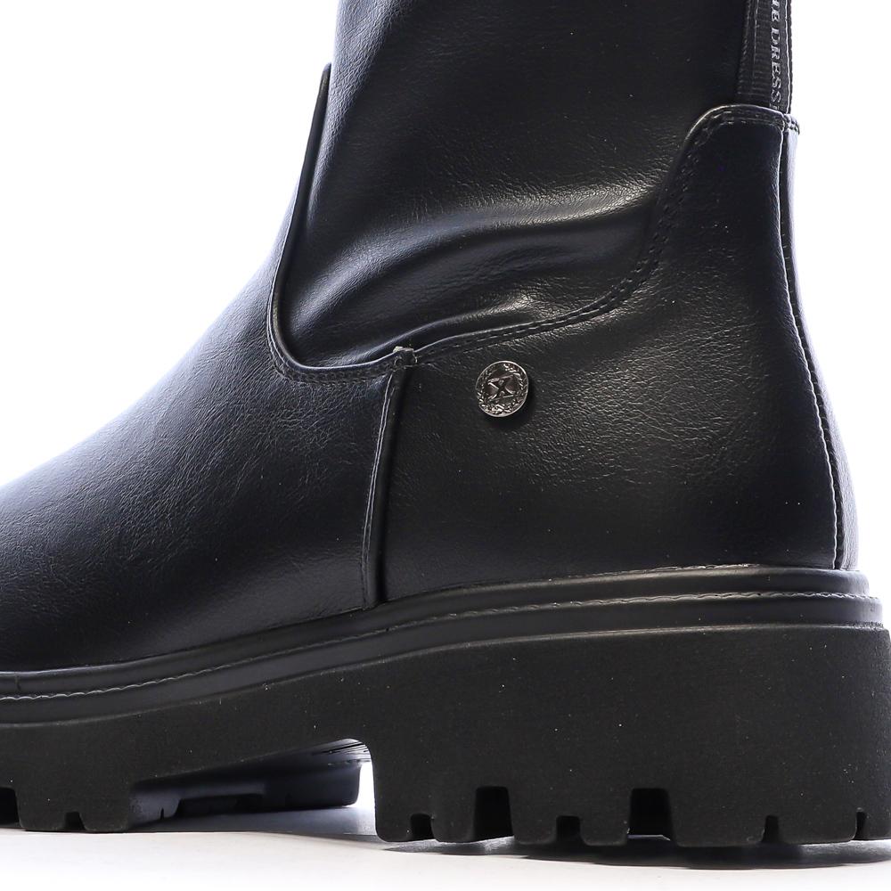 Bottines Noires Femme Xti 144657 vue 7