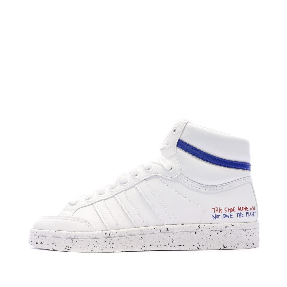 Basket Blanche Femme Adidas Americana Hi pas cher