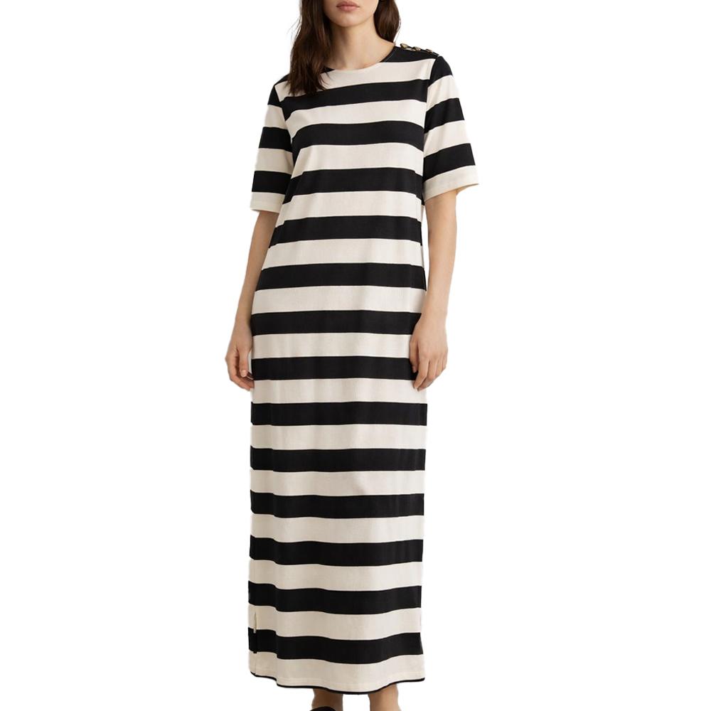 Women's black/beige dress Vero Moda Milla affordable