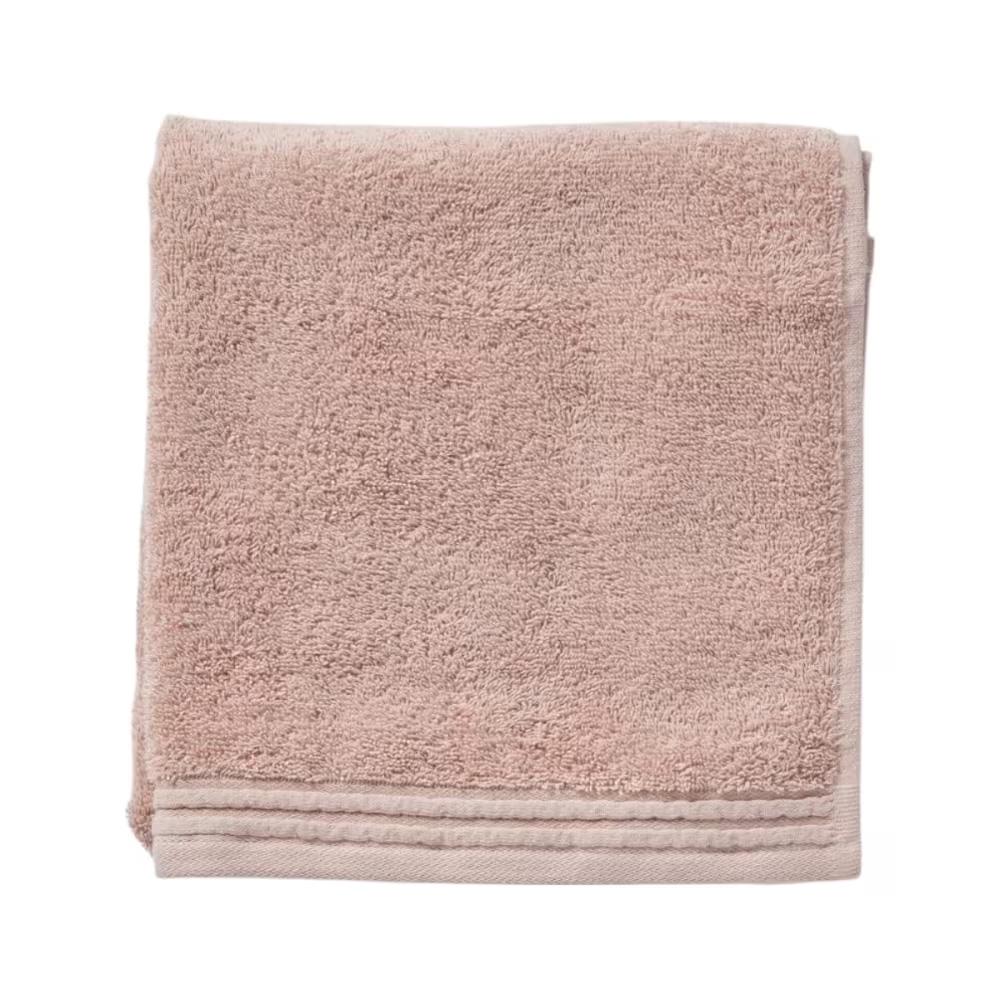 Serviette Rose Utility 65x130 pas cher