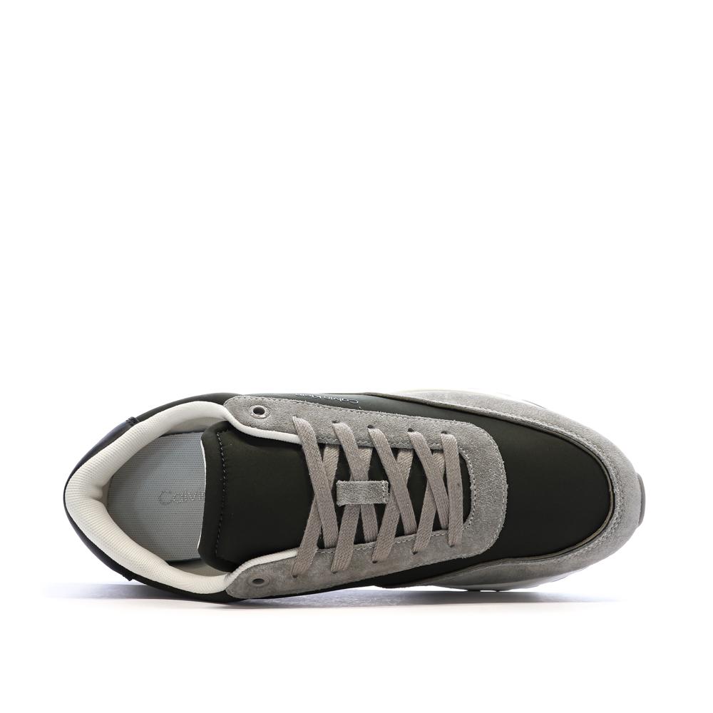 Baskets Grises/Noires Homme Calvin Klein Jeans Low vue 4
