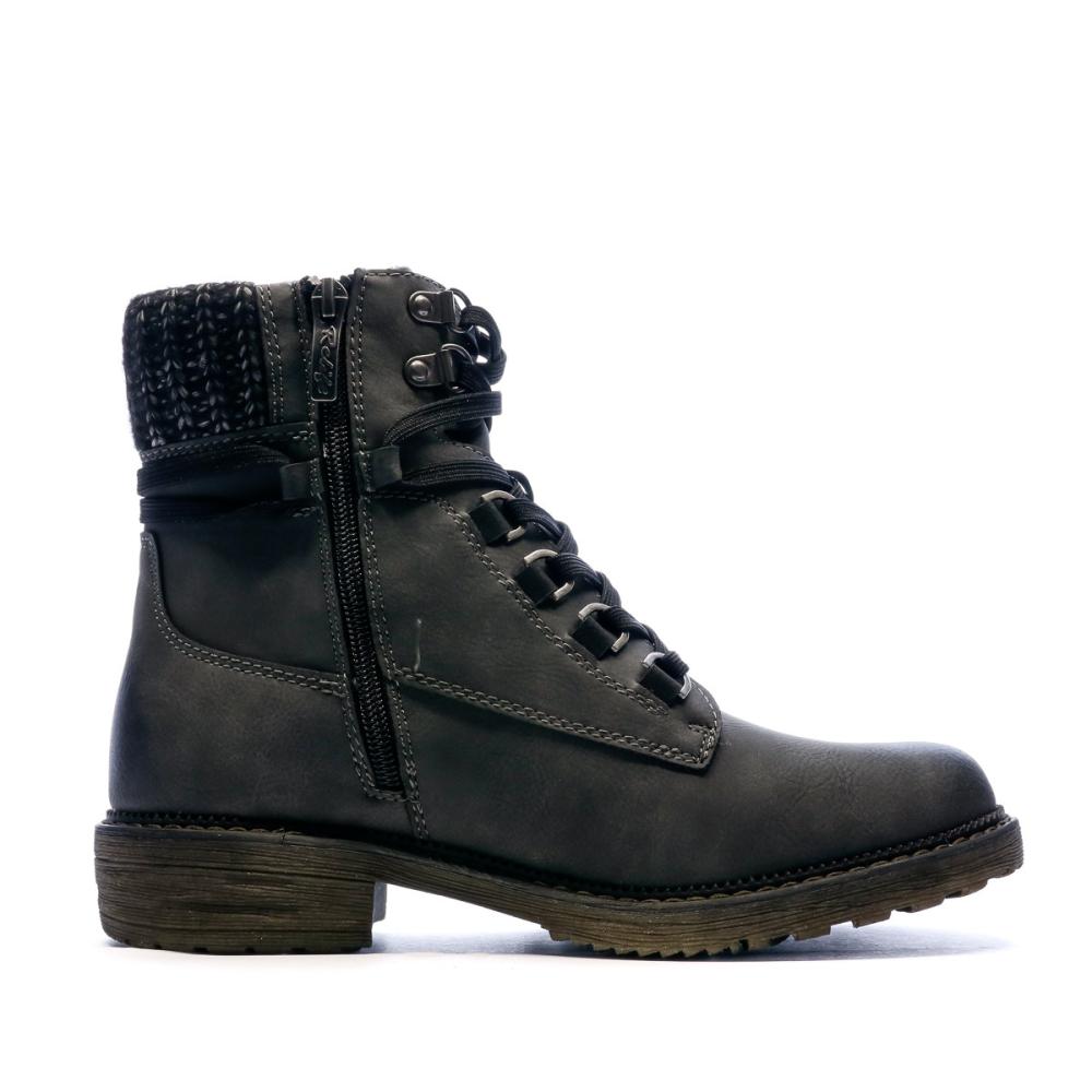 boots grise femme
