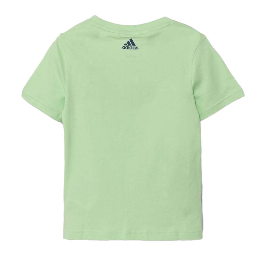 T-shirt Vert Fille Adidas IS2665 vue 2