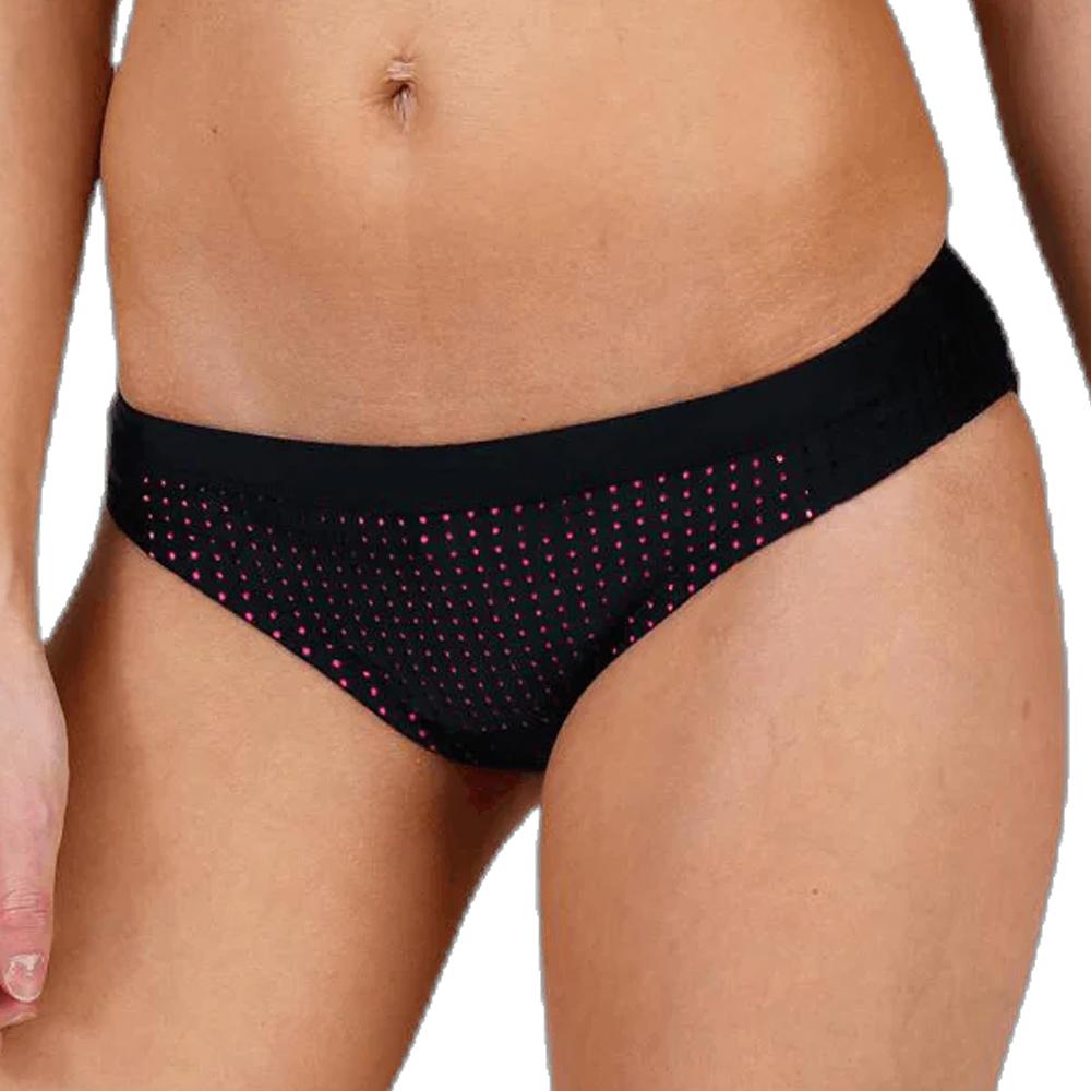 Bas de maillot de bain Noir/Rose Femme Nike Bottom pas cher