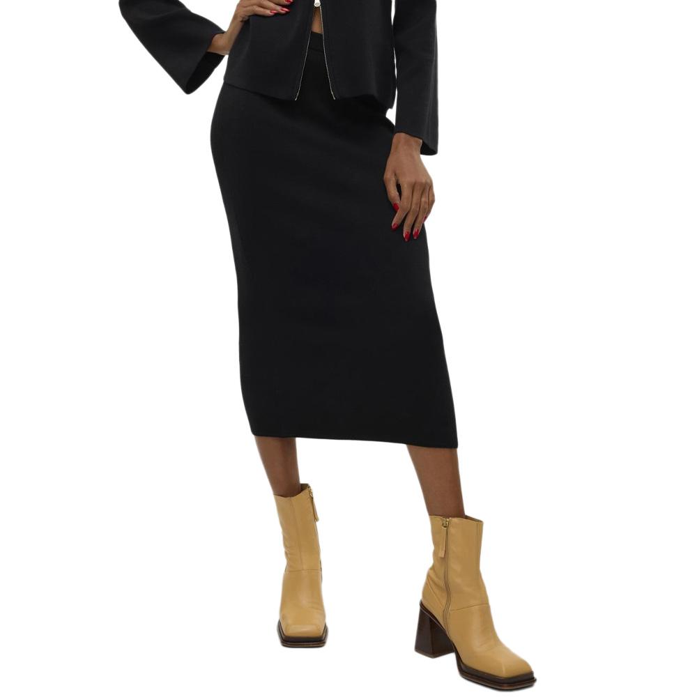 Jupe Noire Femme Vero Moda Nancy pas cher