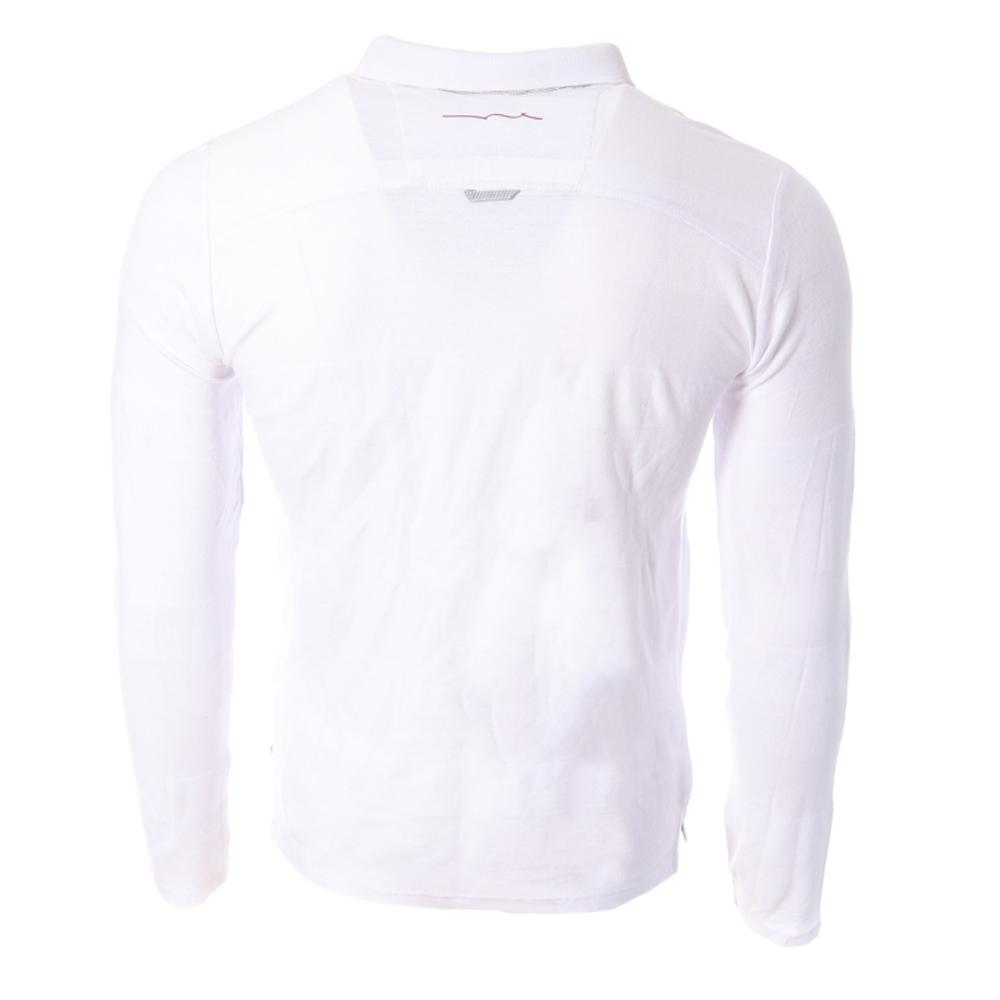 Polo Blanc Homme Teddy Smith P-LUCKY vue 2