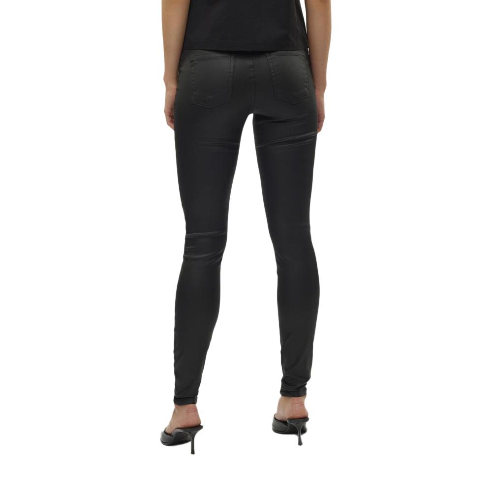 Pantalon Slim Noir Femme Vero Moda Flash vue 2