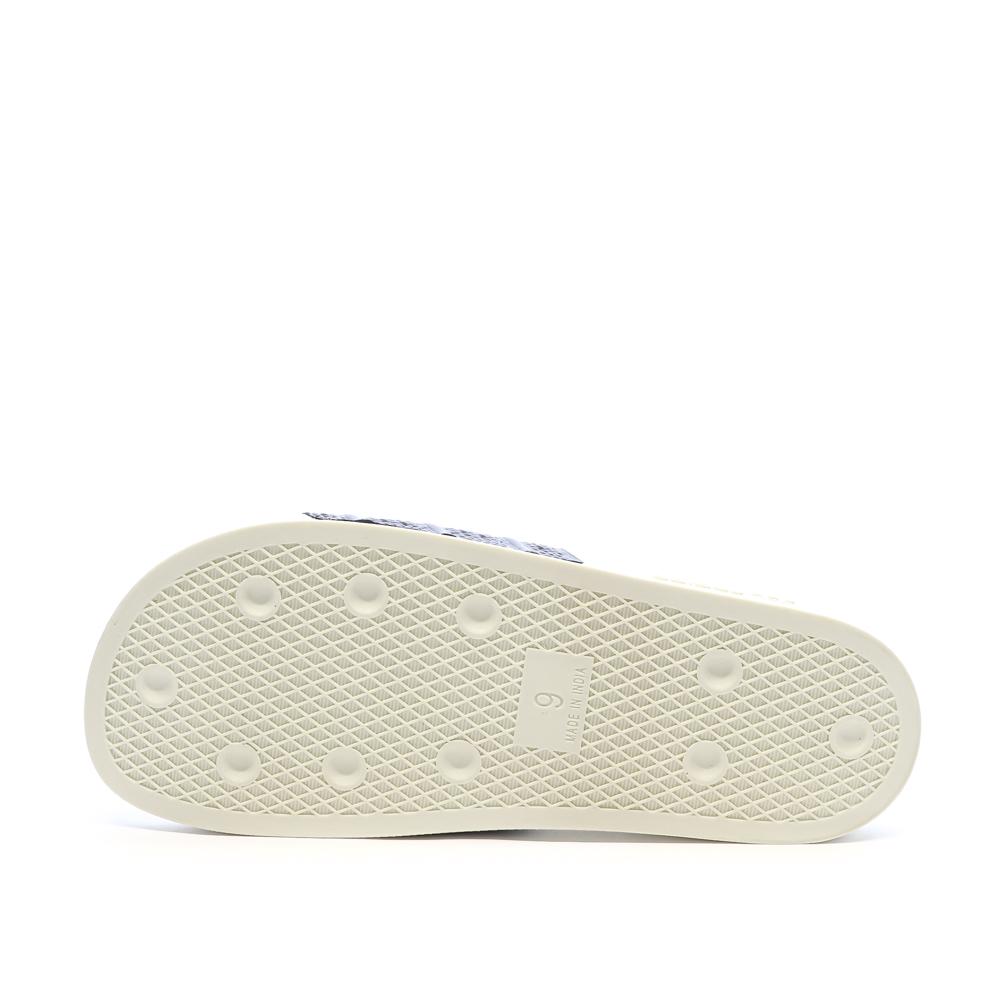 Schwarze/weiße Herren-Flip-Flops von Adidas 100t Adilette Ansicht 2