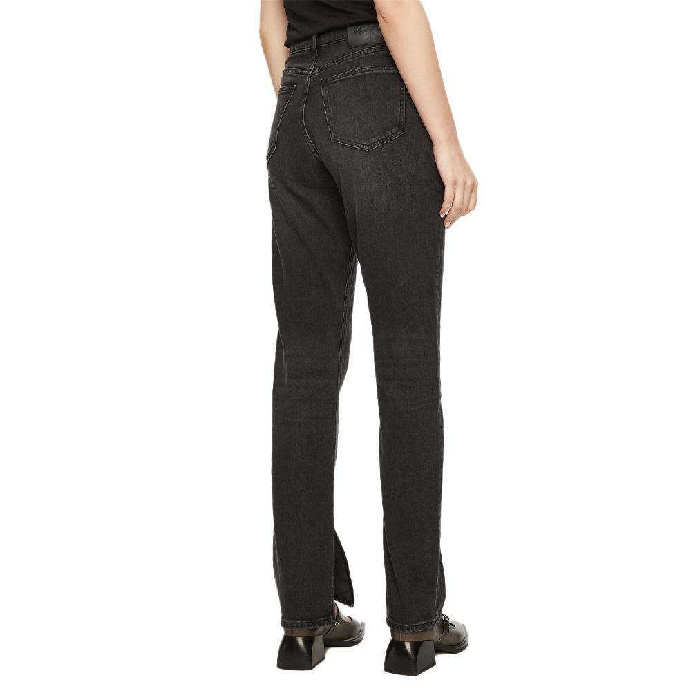 Jean Slim Gris Femme Calvin Klein Jeans Authentic vue 2