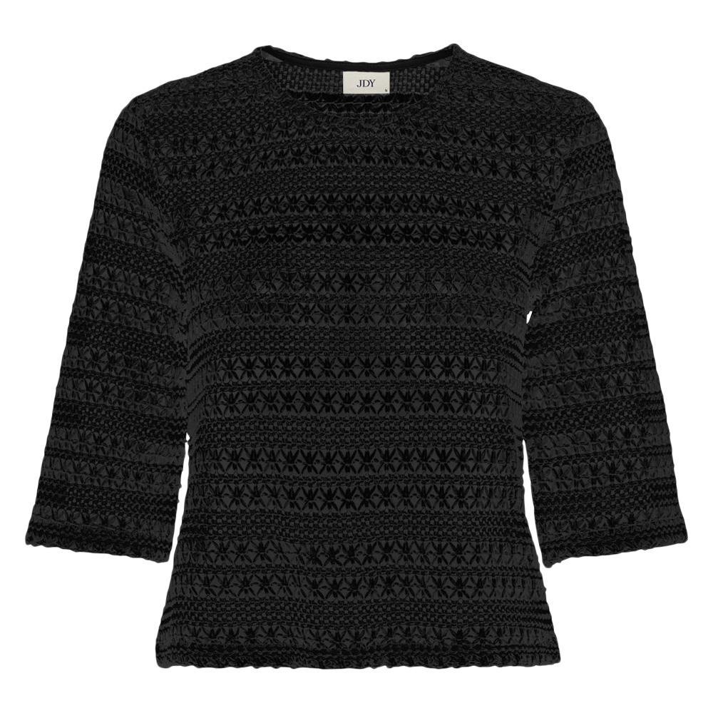 T-shirt en Maille Noir Femme JDY Elly pas cher