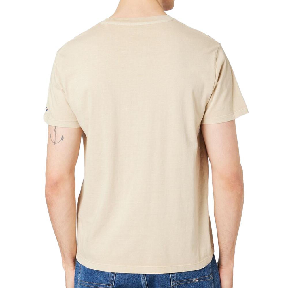 T-shirt Beige Homme Pepe jeans Jacko vue 2