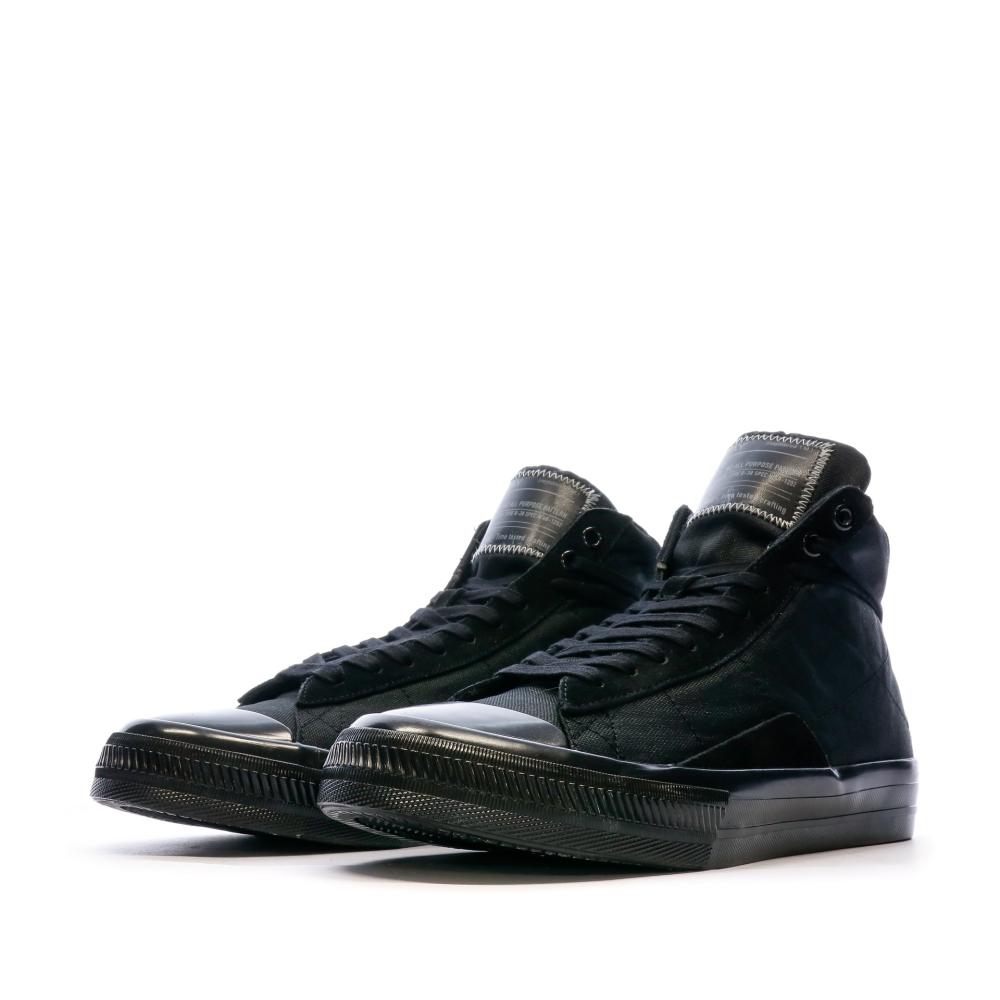 Baskets Noir Homme Replay Snap High Denim vue 6