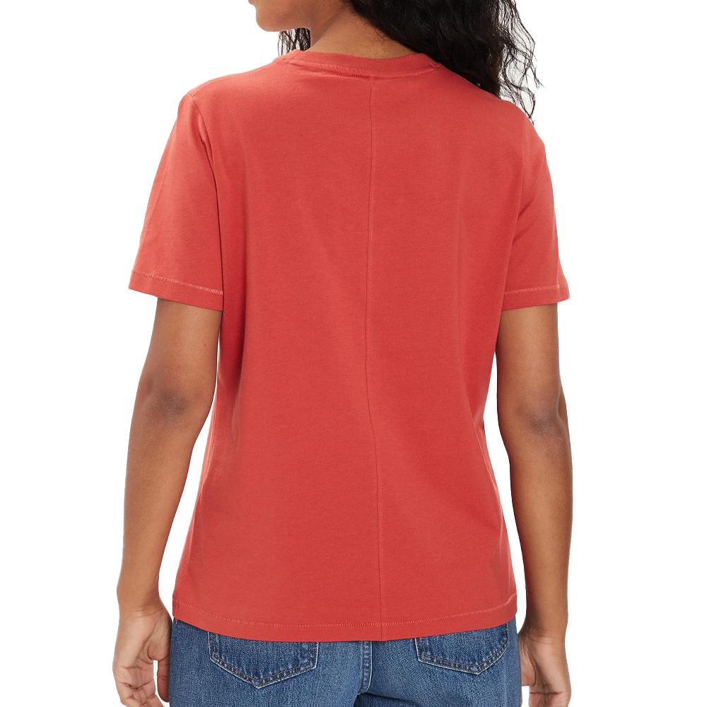 T-shirt Orange Femme Tommy Hilfiger Modern Regular vue 2
