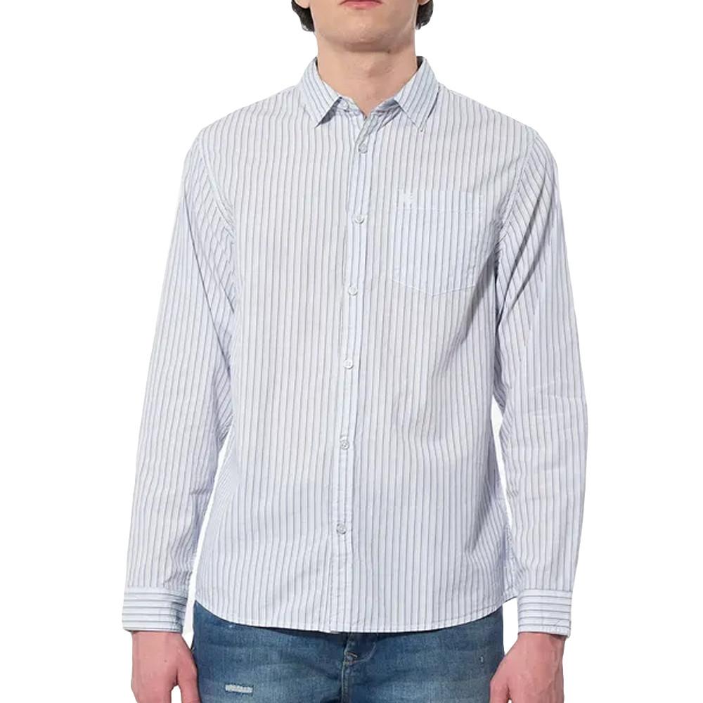 Chemise Bleue Homme Kaporal Night pas cher