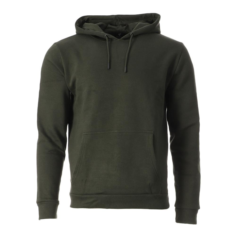 Sweat à Capuche Kaki Homme Just Emporio 226 pas cher