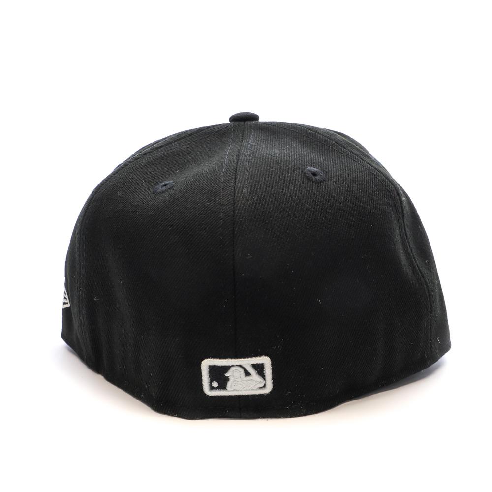 Casquette Noire Homme New Era Mlbbasic vue 3