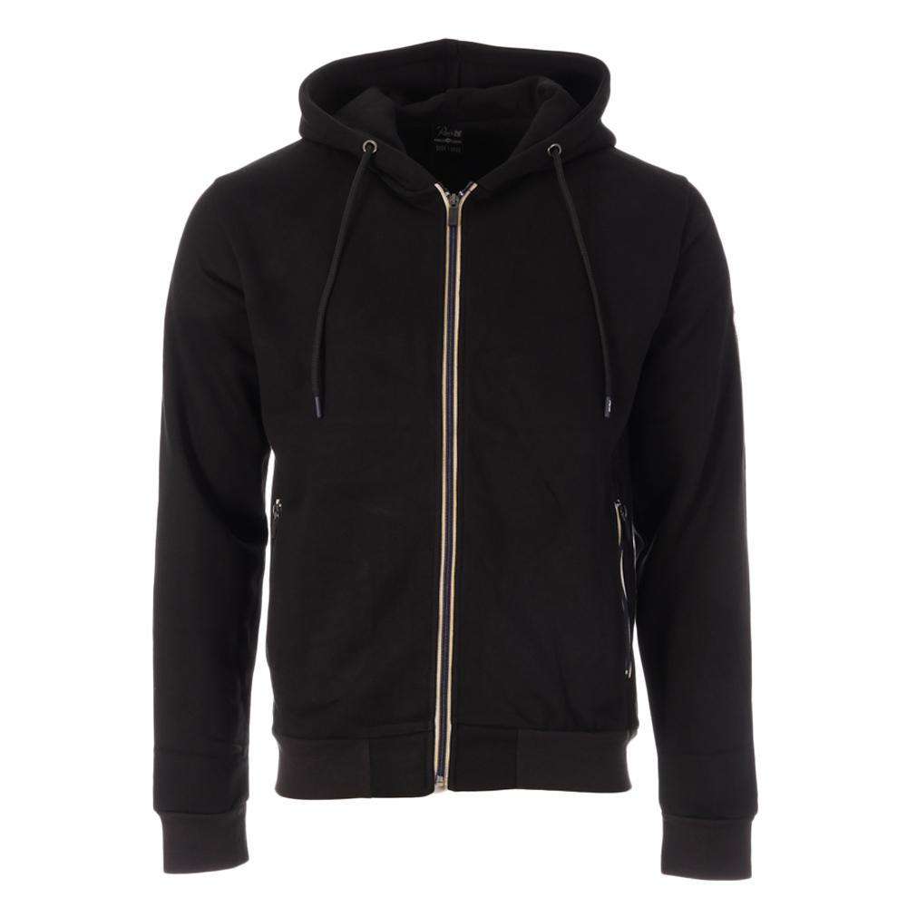 Sweat Zippé Noir Homme RMS26 8254 pas cher