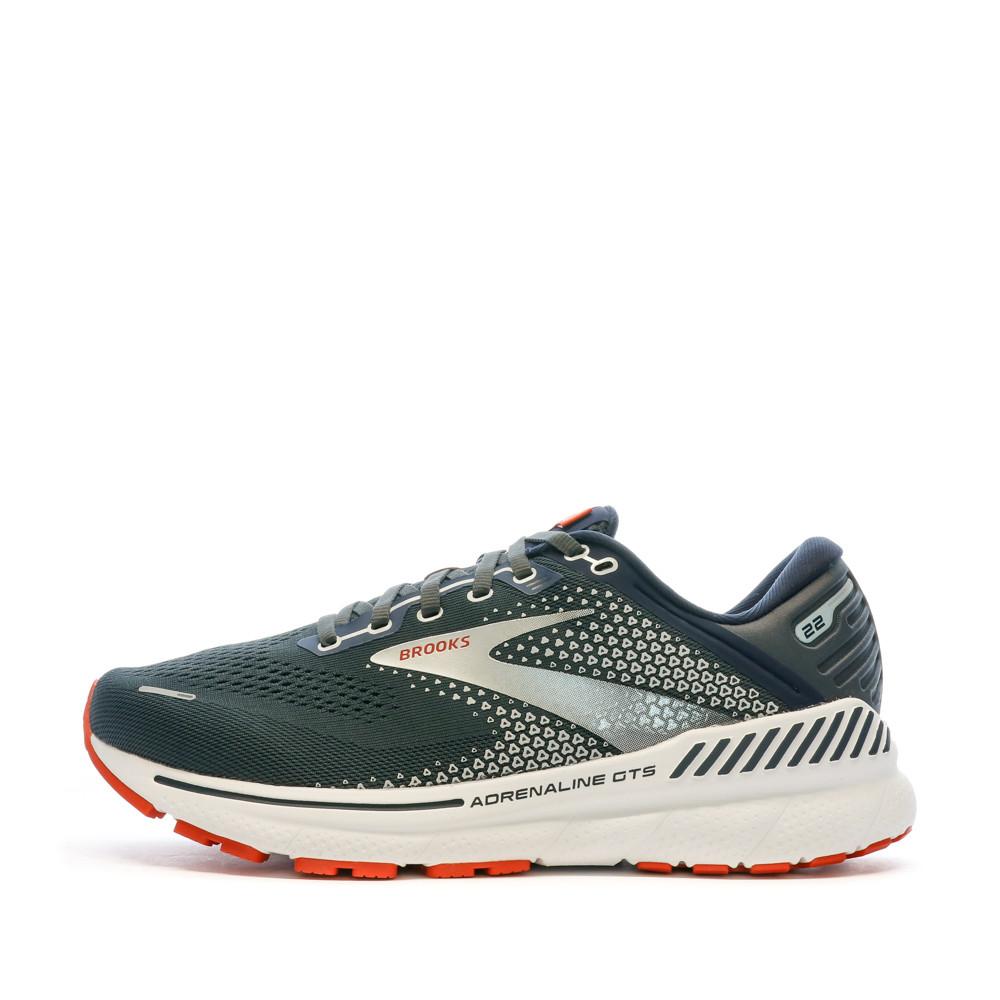 Chaussures de Running Grises Homme Brooks Adrenaline Gts 22 pas cher
