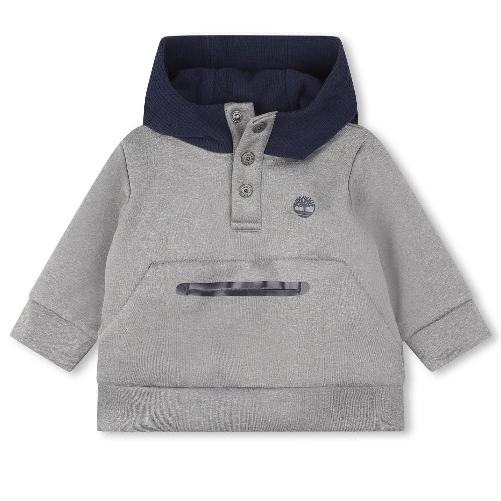 Sweat Gris Bébé Timberland T60016 pas cher